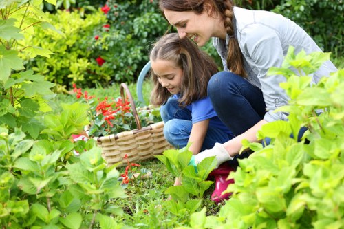 Gardening team reporting a site safety concern